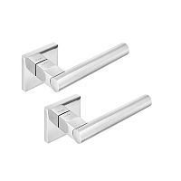 Ручки на розеті MVM S-1480 (T13-E13) PSS полірована нержавіюча сталь